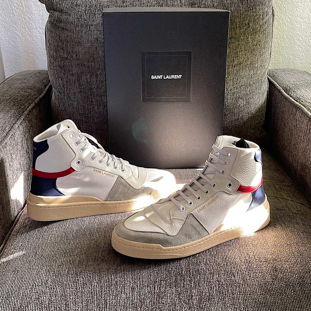 Saint Laurent Mens High-Top shoes